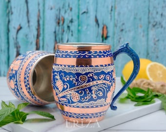 Pure Copper Moscow Mule Mug 18.5 Fl Oz.