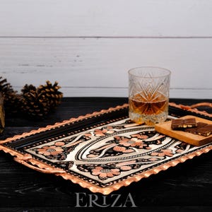 Turkish Antique Copper Tray - Etsy