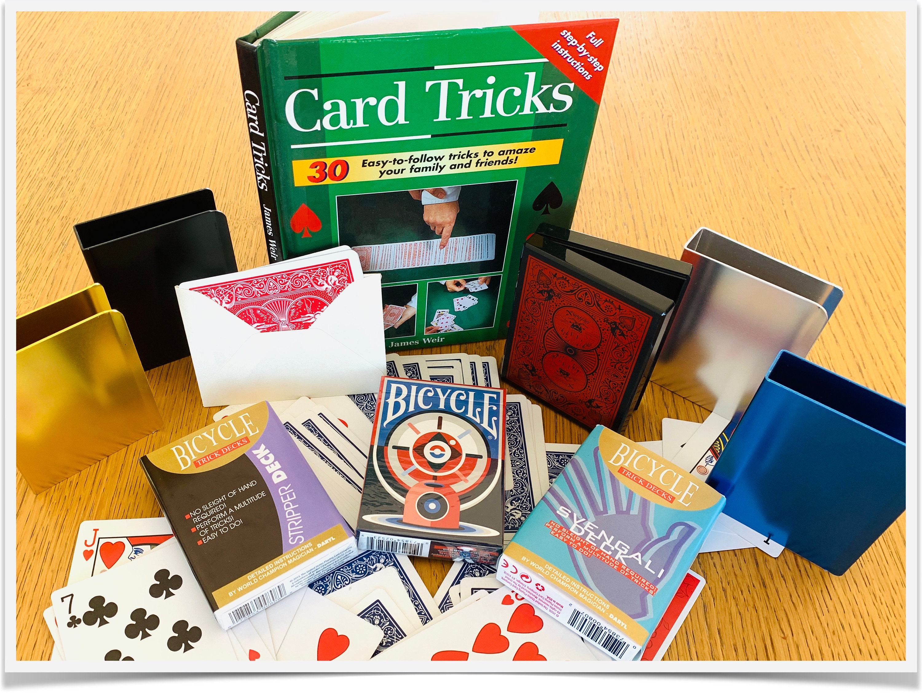 Magic Playing Card Gift Set 1. Includes Magic Card Case Etsy