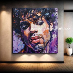 POP ART by MEDICI Face Art Canvas Wall Art Pop Art Modern Picture Living Room Office xxl art #fe2-42