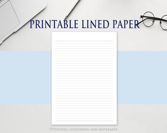 College Ruled Paper Etsy