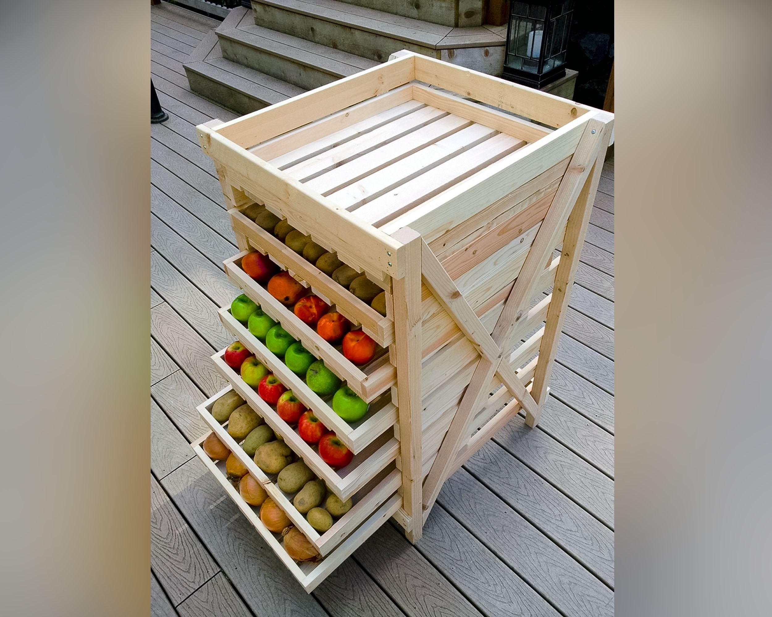 Vegetable Rack Plans Etsy