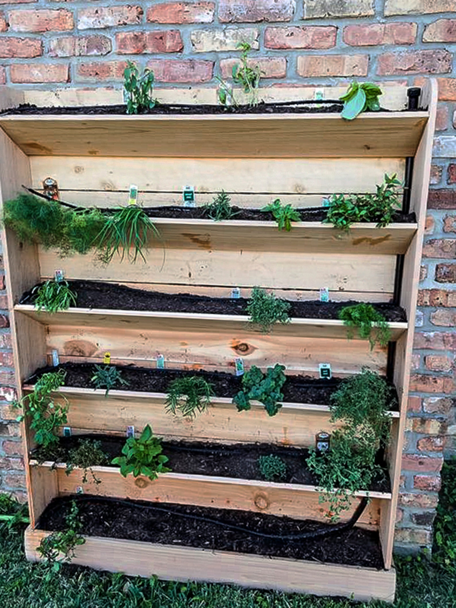 Vertical Planter Box Plans Etsy
