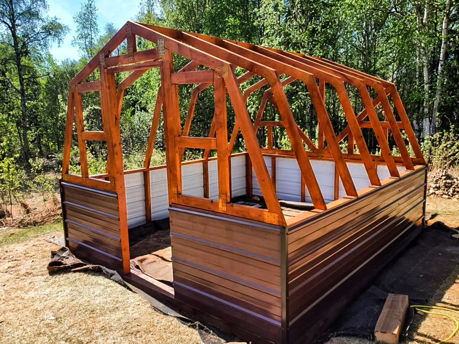 10' x 12' Greenhouse Plans Etsy