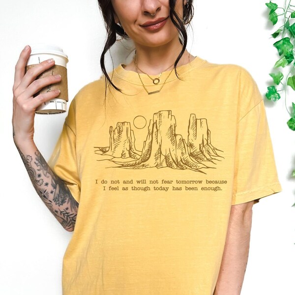 Zach bryan i do not and will not fear tomorrow svg etsy