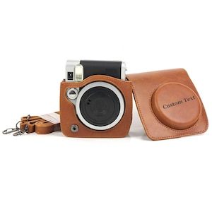 Personalized Fuji Instant Camera Mini 90 Protective Case, Fuji Mini 90 Camera Case, Portable Instax Film Case image 1