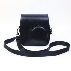 Personalized Fuji Instax Mini 7 Protective Case, Fuji Instax Camera Case Compatible with Mini 7 PLus, Instant Camera Case Black