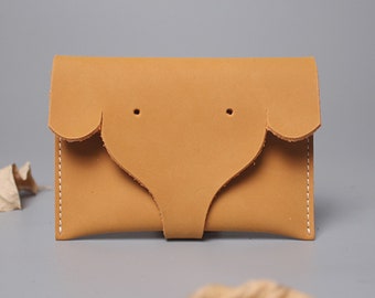 Personalisierte Elefant geformte Frauen Mappe, benutzerdefinierte Name niedliche Geldbörse Münze Brieftasche, Geschenk für Frauen Mädchen