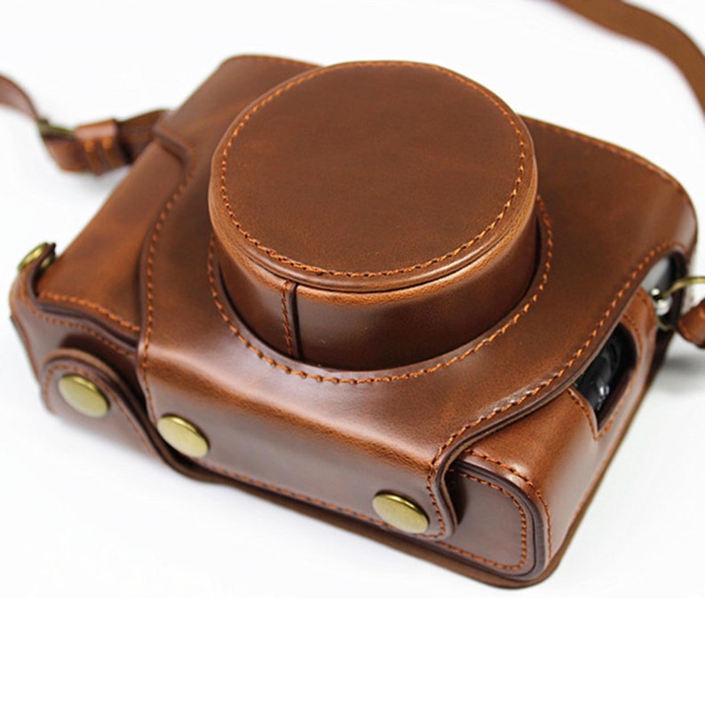 Personalized Camera Case Compatible with Fujifilm X100V, X100F Camera Protector, With Battery Case & Strap image 4