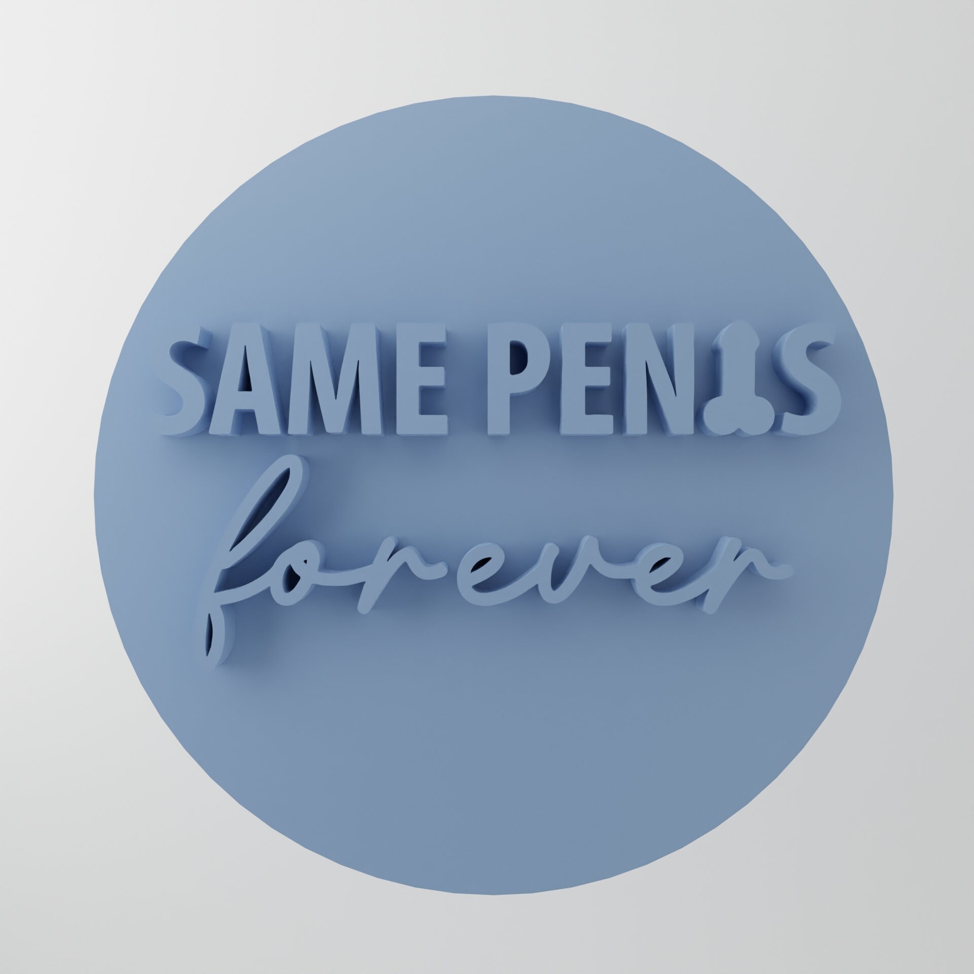 Same Penis Forever Fondant Stamp Hen Partybachelorette Cookie Embosser  Bridal Shower Topper Funny Baking Accessory - Etsy