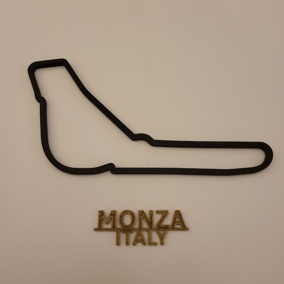 Circuito Impreso Monza F1 GP 3D réplica pista Pared Arte 