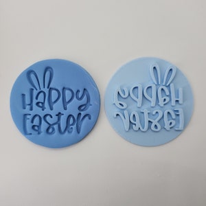 Happy Easter Fondant Stamp Embosser