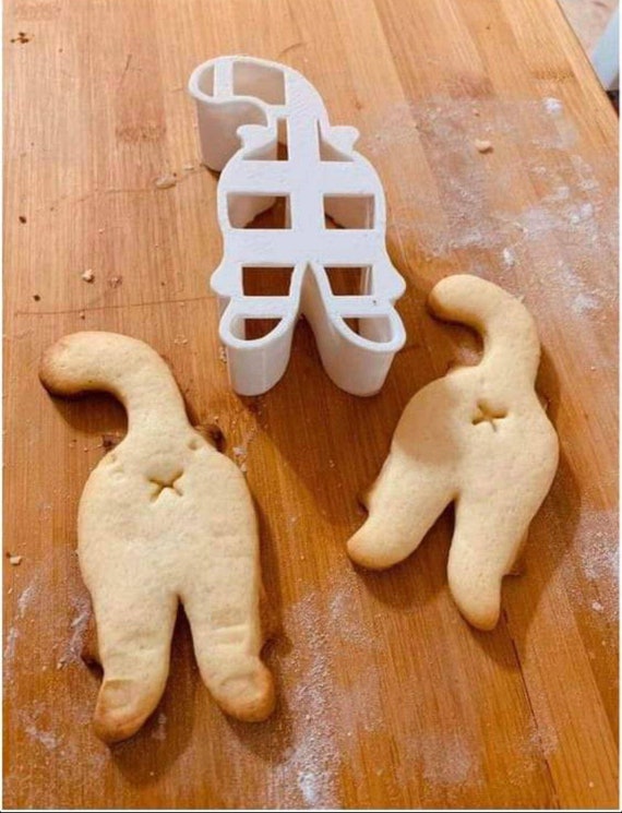 Cat butt cookie cutter deals