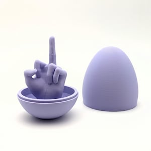 Middle Finger Easter Egg - Unique Novelty Collectible