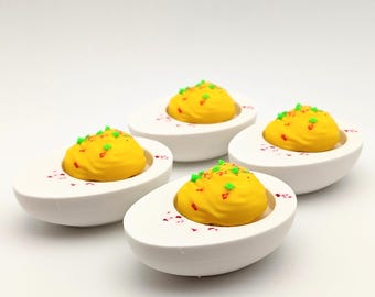 Deviled Egg Clicker Fidget Toy – Savory Keyboard Clicker for Stress Relief & Fun