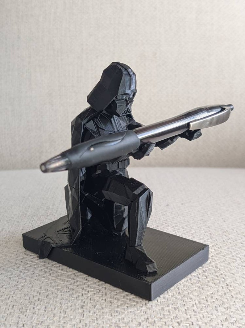 3D Printed Darth Vader Pen Holder Star Wars Fan Gift, Gift for