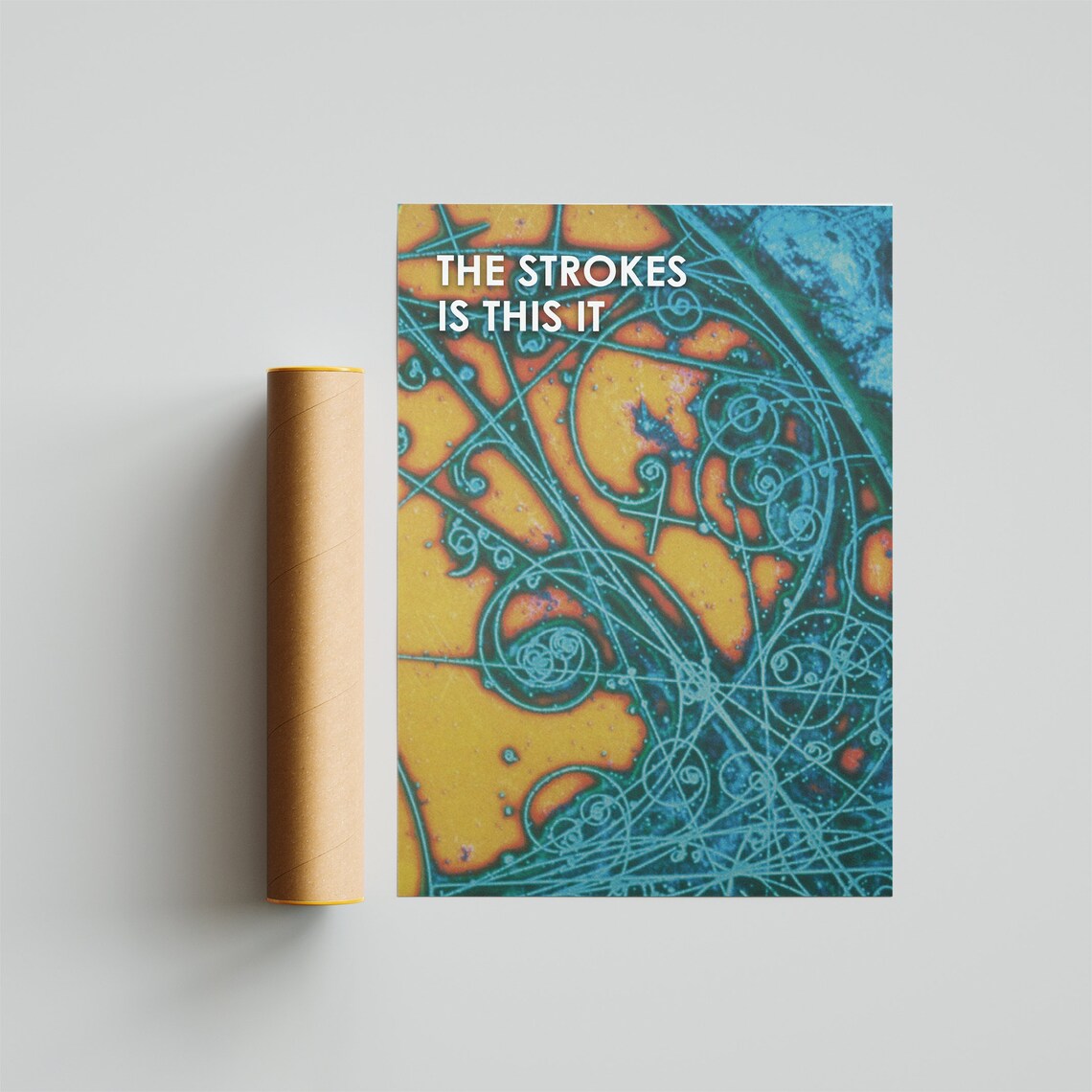 The Strokes poster The Strokes Is This It Album Cover Etsy