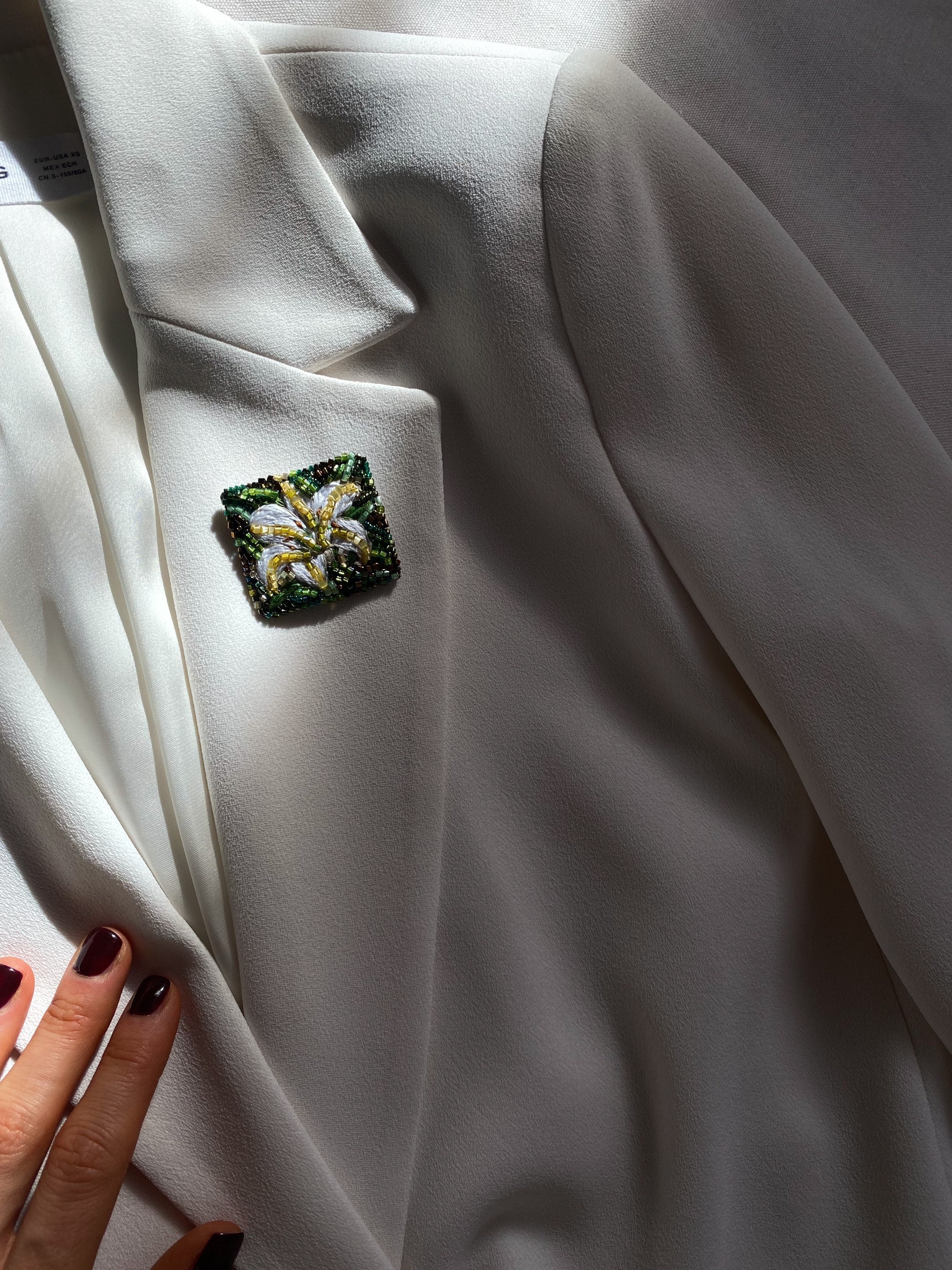Flower Brooch #129