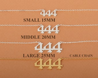 Nummerketting, geluksgetalhanger, spirituele sieraden