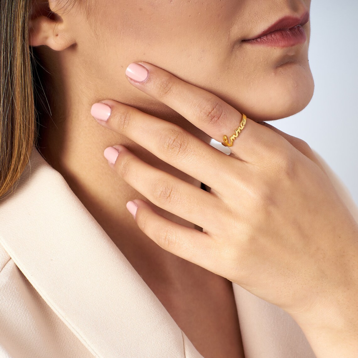 women's name rings