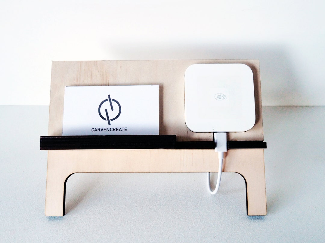 Square Reader Holder With Business Card Holder Square Reader Stand