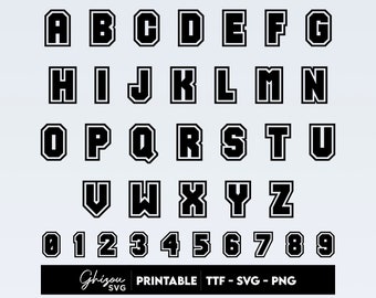 Download Varsity Svg Etsy