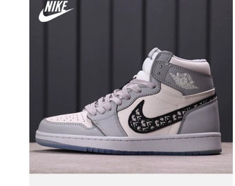 Jordan aj 1 mid | Etsy