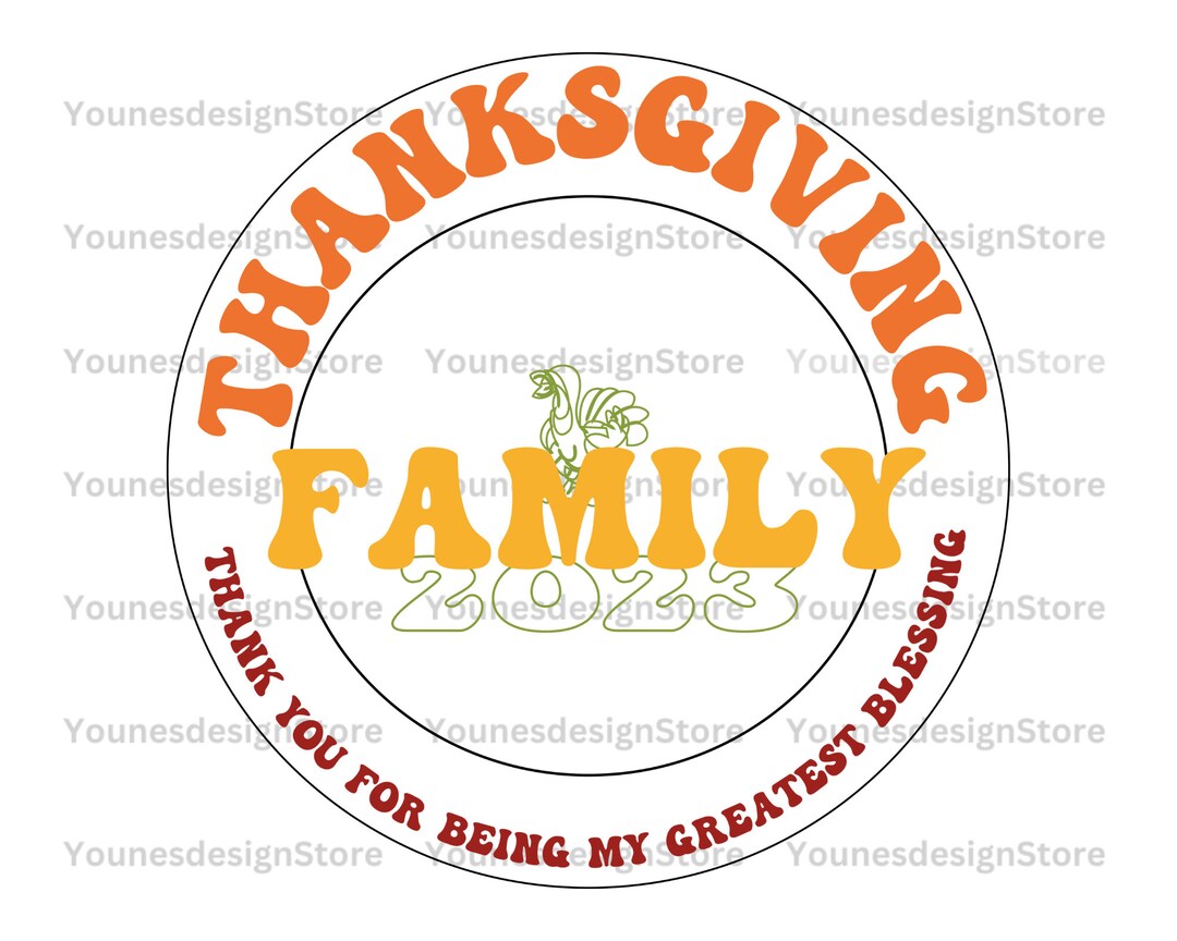 Family Thanksgiving 2023 SVG Thanksgiving Family Reunion Svg Etsy