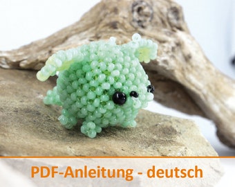 Instructions pour les animaux en perles Dragon boule - Fichier PDF en allemand