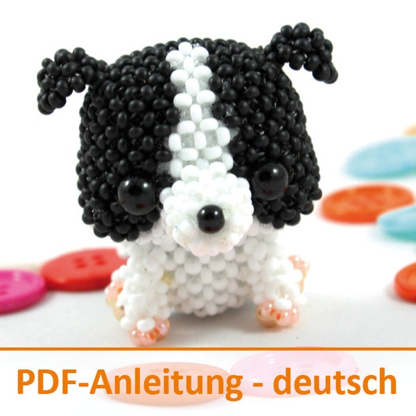 Perlentier Anleitung Border Collie - PDF-Datei deutsch