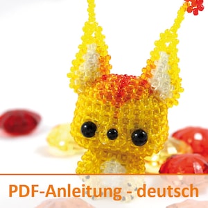 Beaded Animal Instructions Fireman - PDF file German