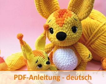 Amigurumi pattern Fireman - PDF file German