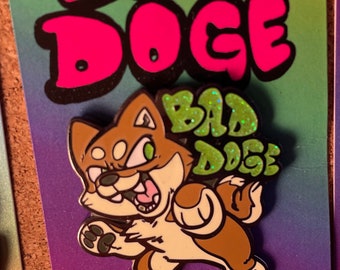 Bad Doge Pin