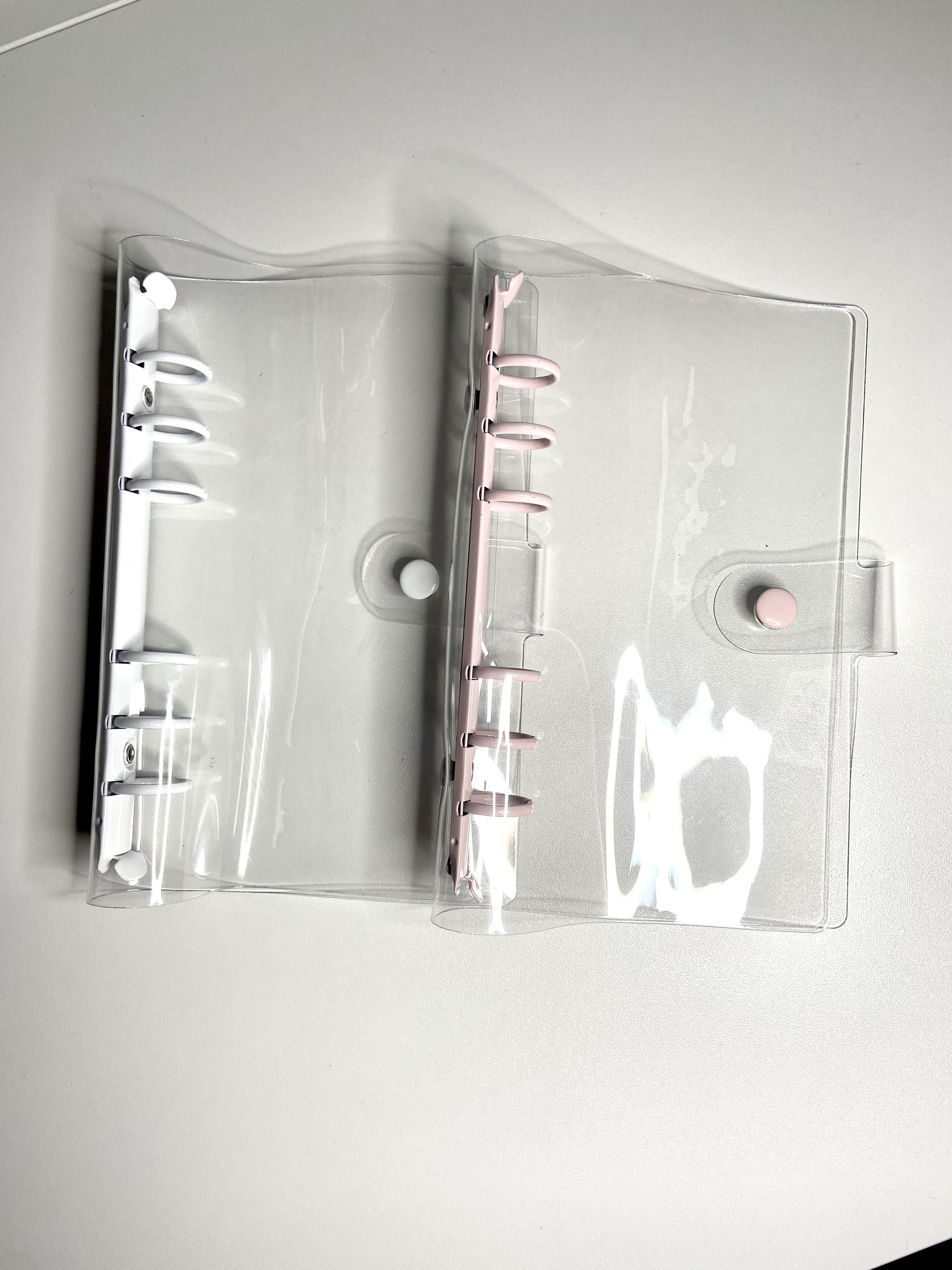 Transparent A6 6 Ring Binder Etsy