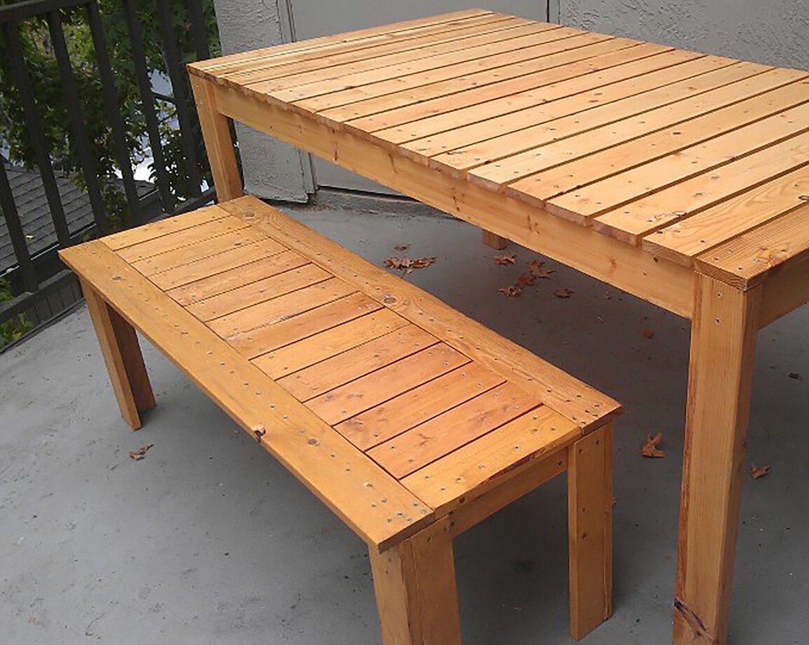 Outdoor Dining Bench