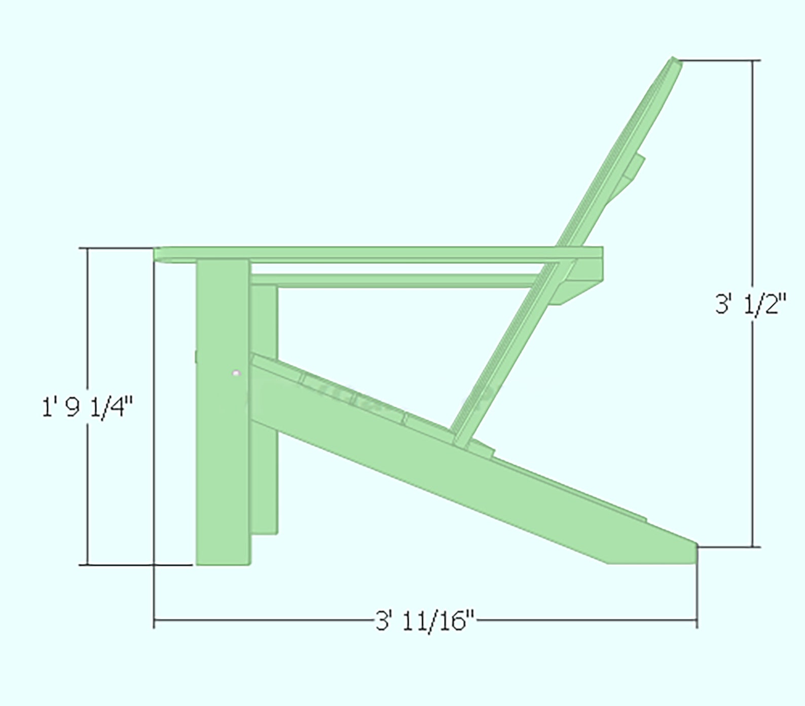 Adirondack / Muskoka Chair Plan Etsy