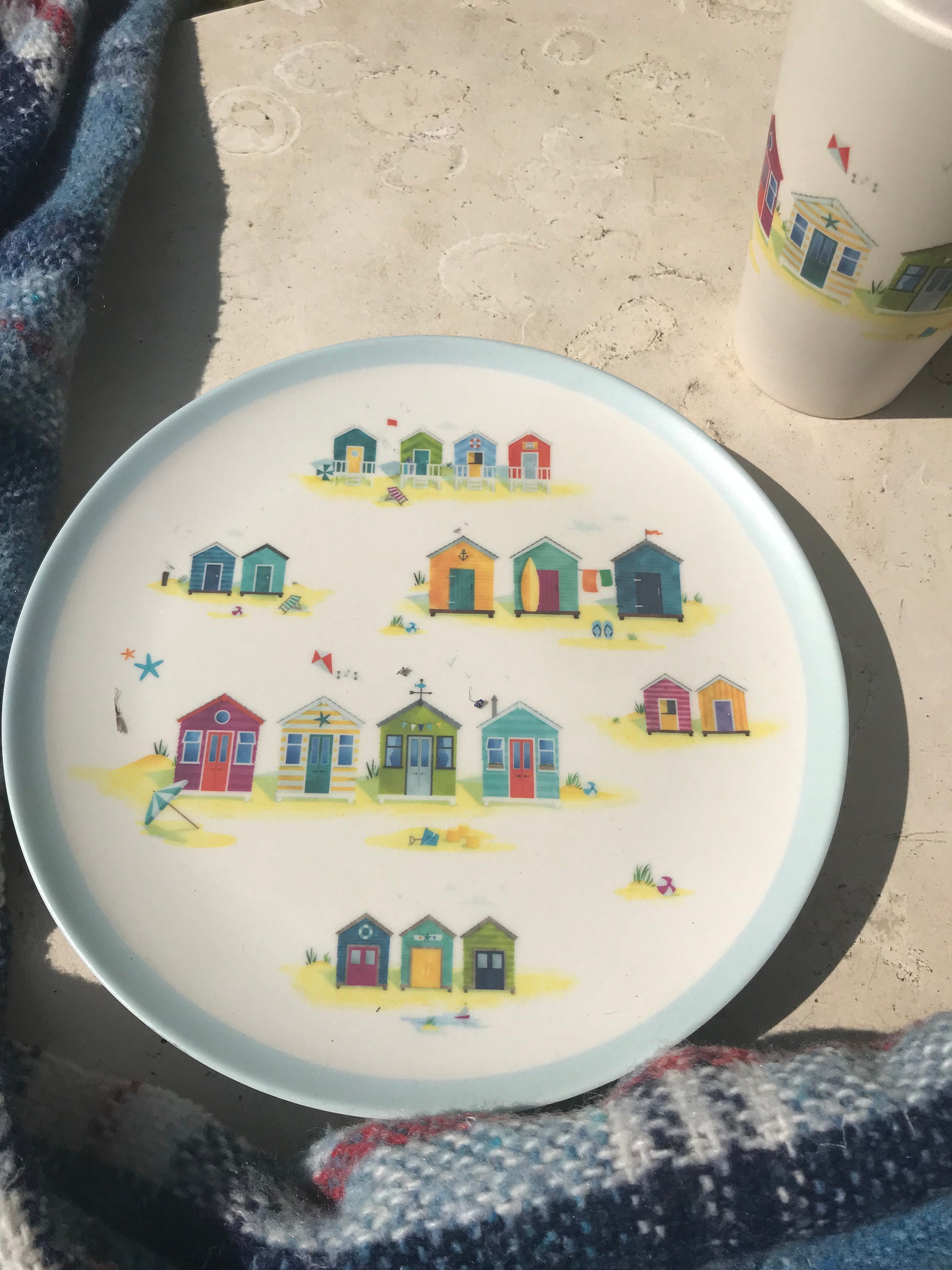 Outdoor Entertaining Coastal Picnic Plates Sea Side Beach Etsy