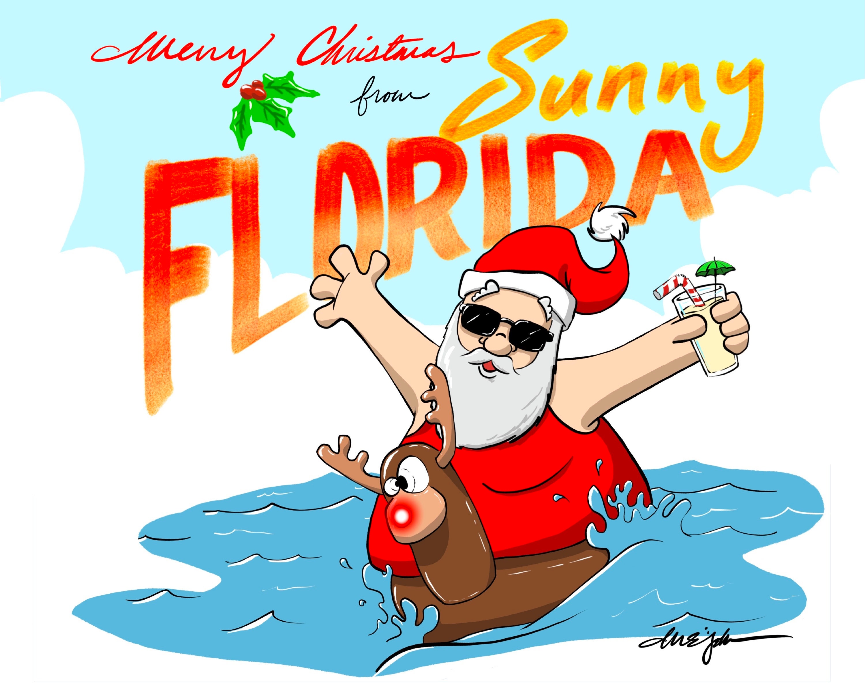 Merry Christmas In Florida 