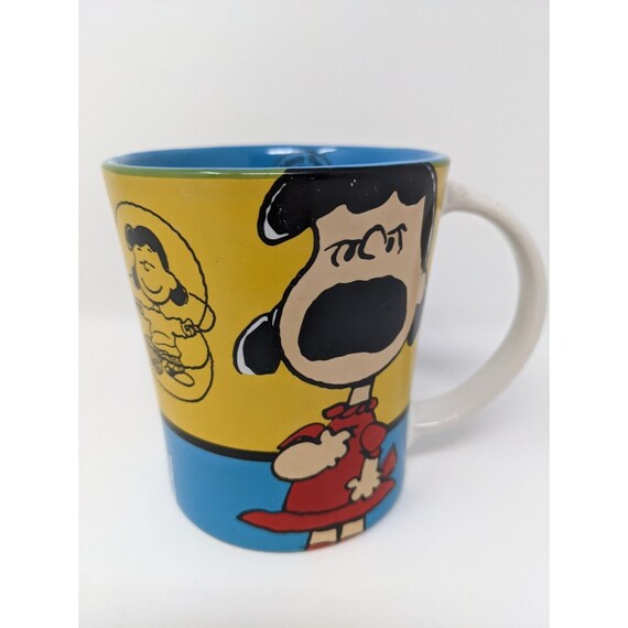 Peanuts Celebrating 60 Years Lucy Coffee Cup Mug Gibson 2010 Etsy