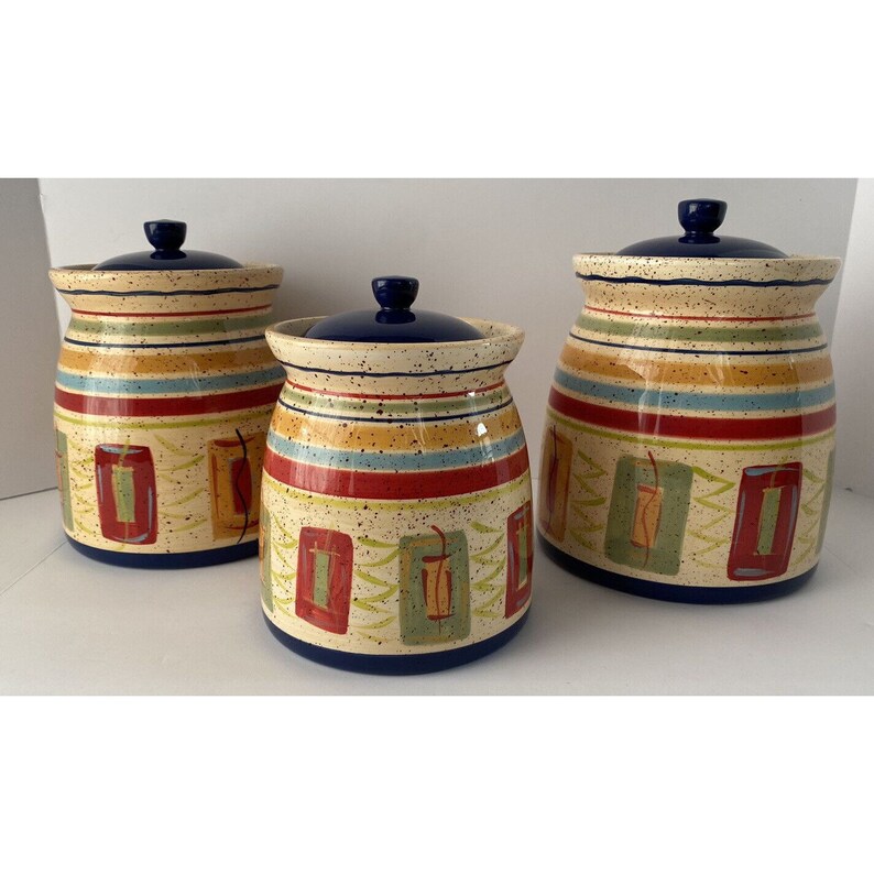 PFALTZGRAFF Sedona Canisters Set of 3 Etsy
