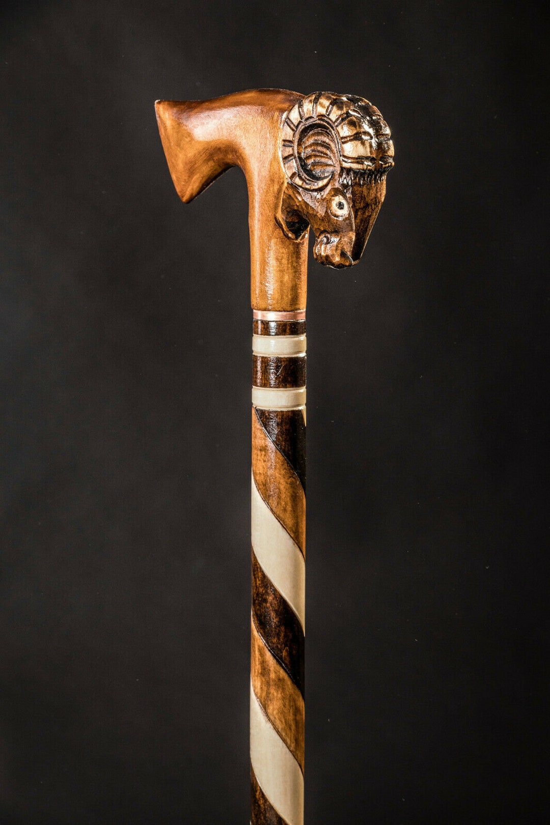 Walking Canes for Men Walking Stick Goat Walking Cane Hand Etsy