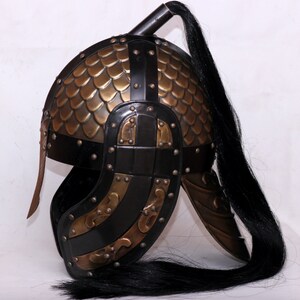 18GA Steel Larp Medieval Hussars Helmet Norman Viking Helmet - Etsy