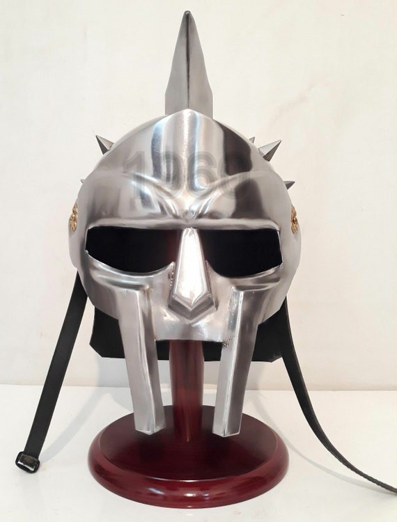 MAXIMUS GLADIATOR HELMET MEDIEVAL KNIGHT ROMAN GREEK SPARTAN ARMOR
