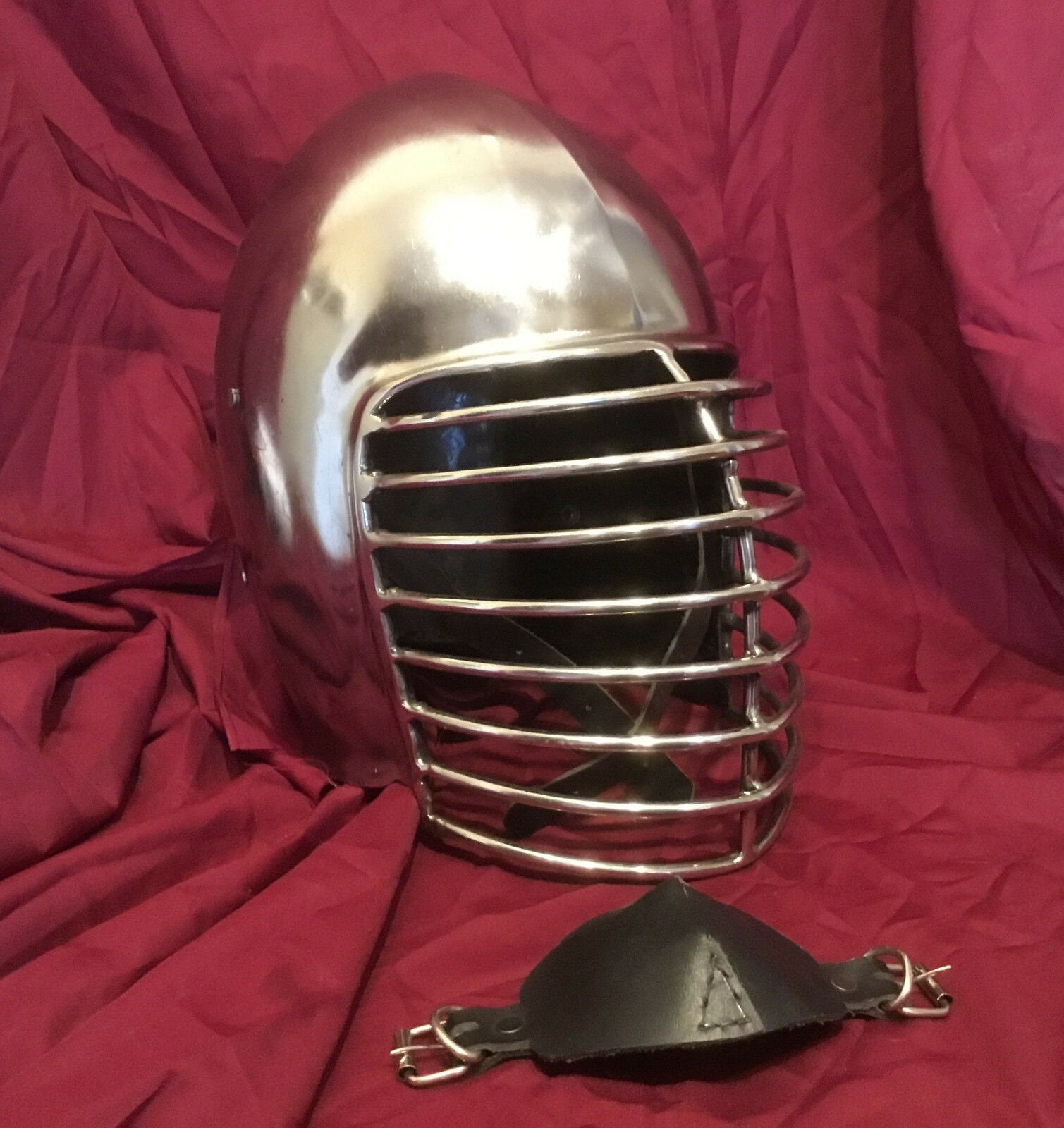 Superior Bar Grill Bascinet Helm for SCA Heavy Combat Knight - Etsy
