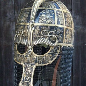 16 Gauge Medieval Replica of Vendel 1 Helmet Fully Covered W - Etsy