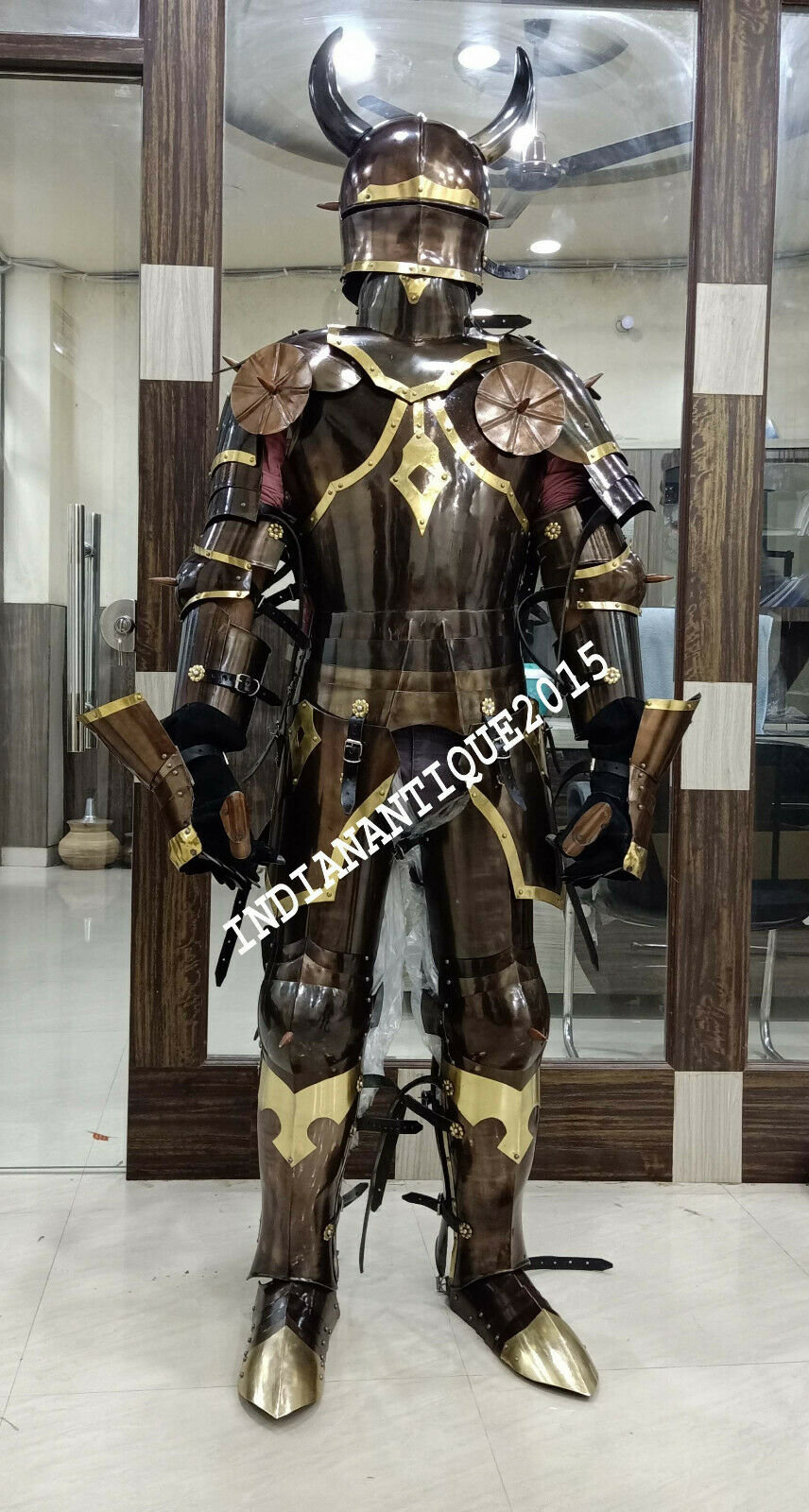 Medieval Knight Suit of Armor Ancient Wearable Full Body Etsy