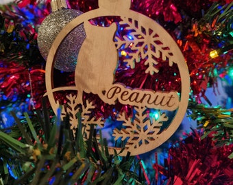 Gerbil Christmas Ornament | Christmas Tree Decoration | Gerbil Christmas Baubles