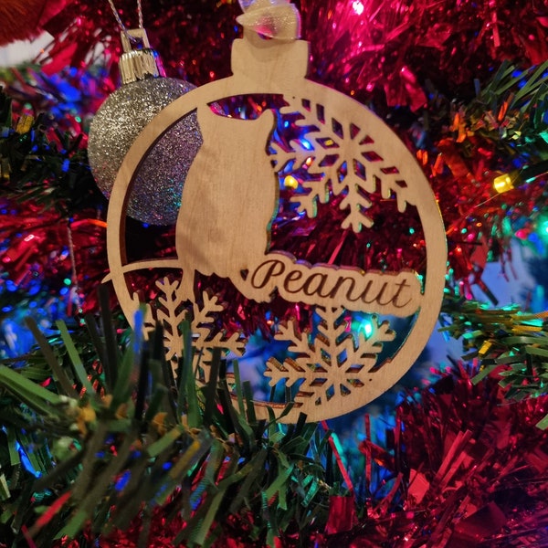 Gerbil Christmas Ornament | Christmas Tree Decoration | Gerbil Christmas Baubles