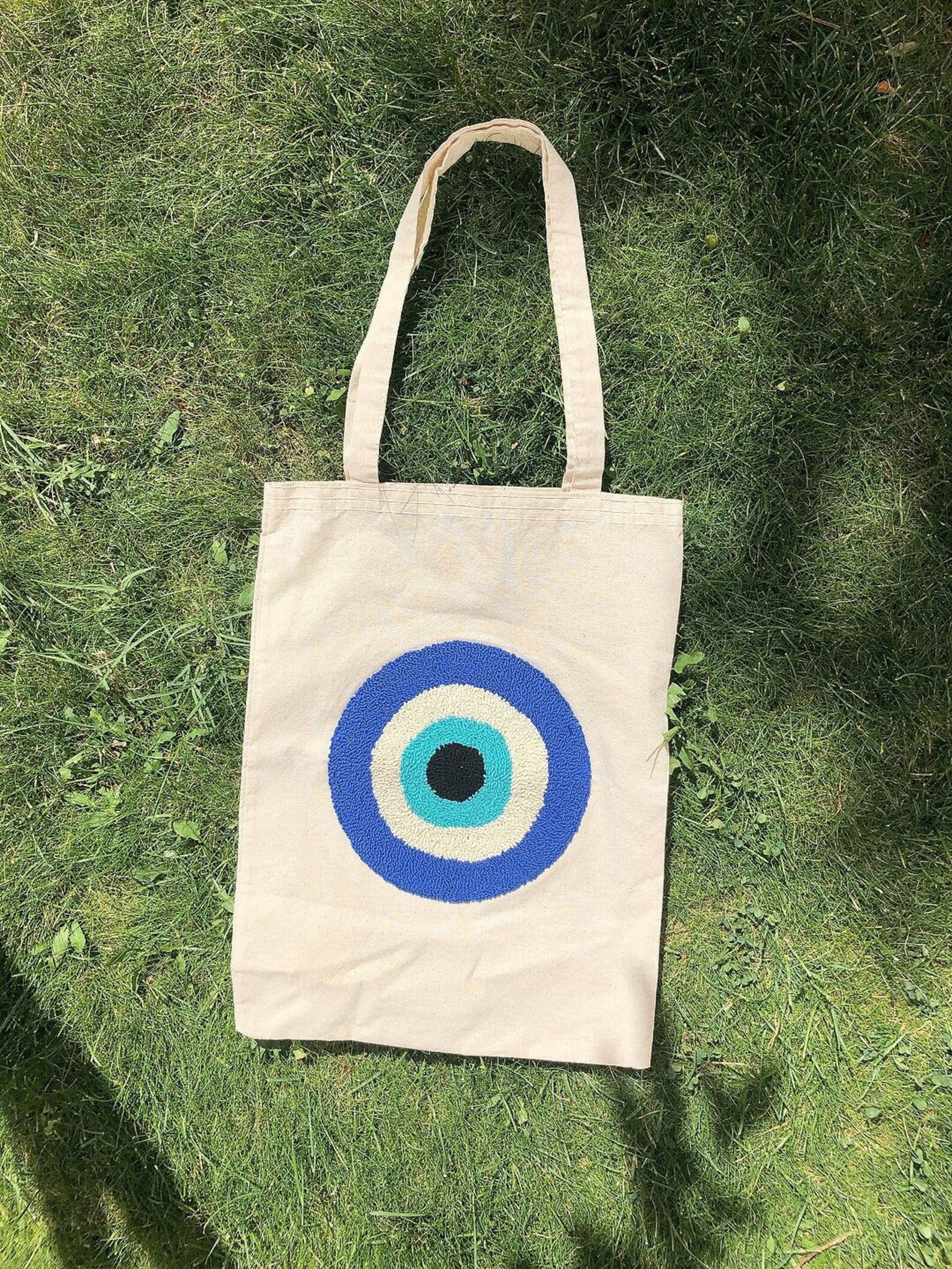 Punch Needle Tote Bag Etsy