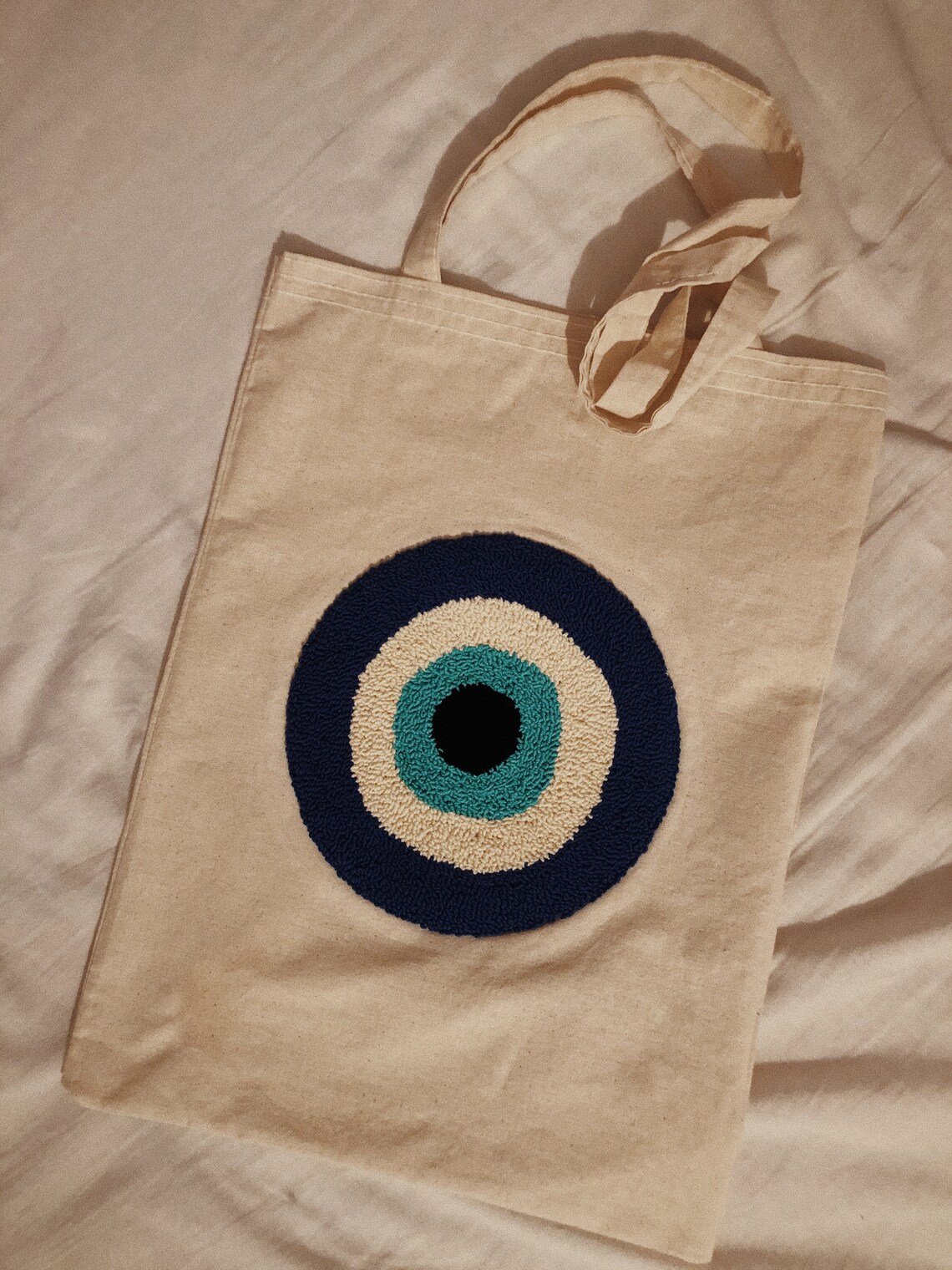 Punch Needle Tote Bag Etsy